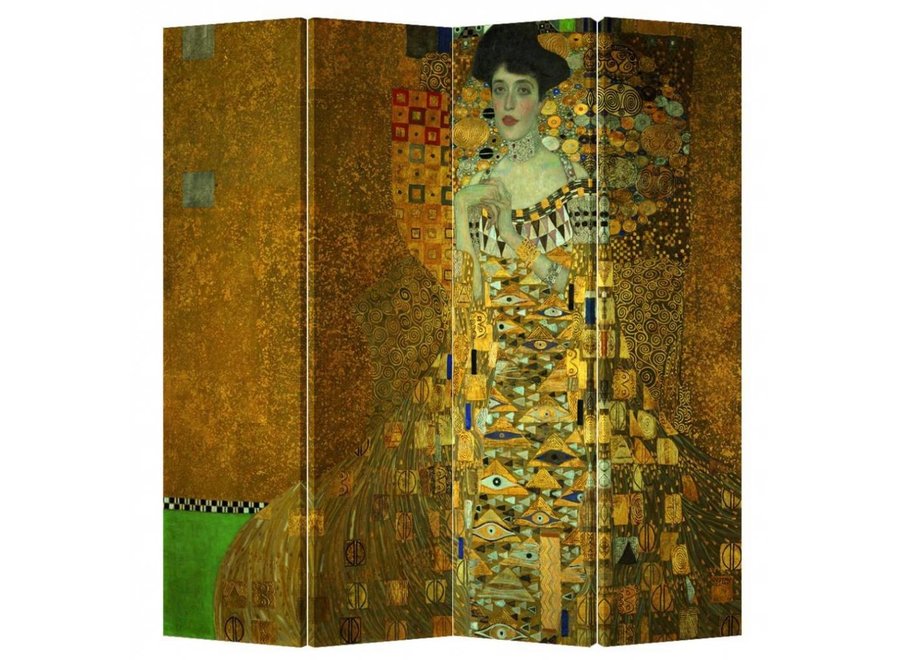 Paravent Raumteiler B160xH180cm Gustav Klimt Adele Bloch-Bauer