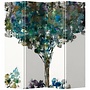 Room Divider Privacy Screen 4 Panel Artistic Tree L160xH180cm
