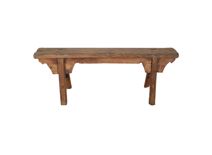 Banc Chinois Antique L128xP16xH53cm