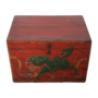 Antique Chinese Box Handpainted Chinese Myth