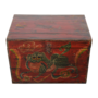 Antique Chinese Box Handpainted Chinese Myth