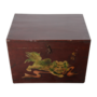 Antique Chinese Box Handpainted Chinese Myth