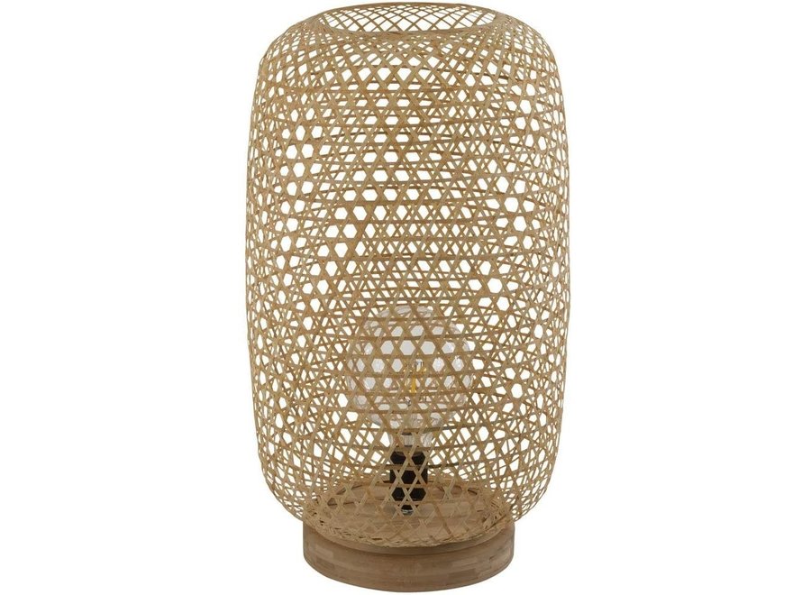 Bamboo Webbing Table Lamp Sanako  W28xD21xH27cm