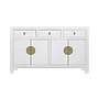 Buffet Chinois Blanc - Orientique Collection L140xP35xH85cm