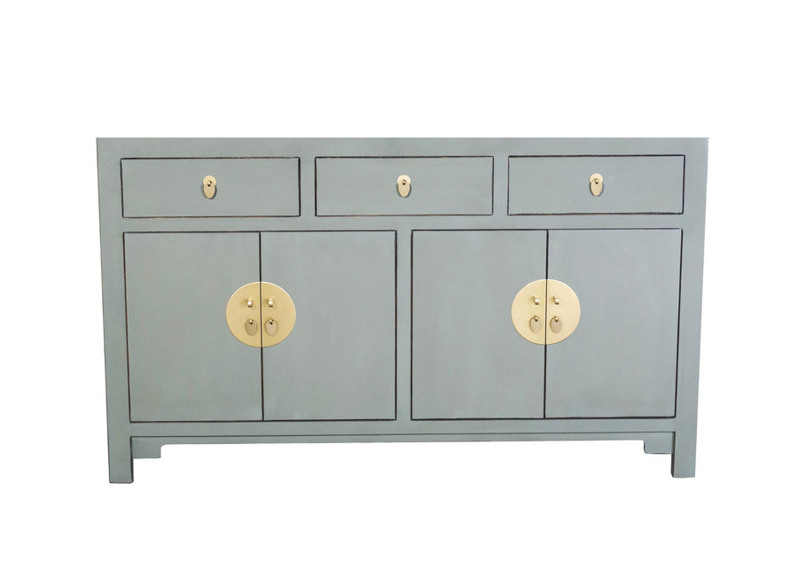 Chinese Sideboard Olive Grey W140xD35xH85cm - Orientique Collection