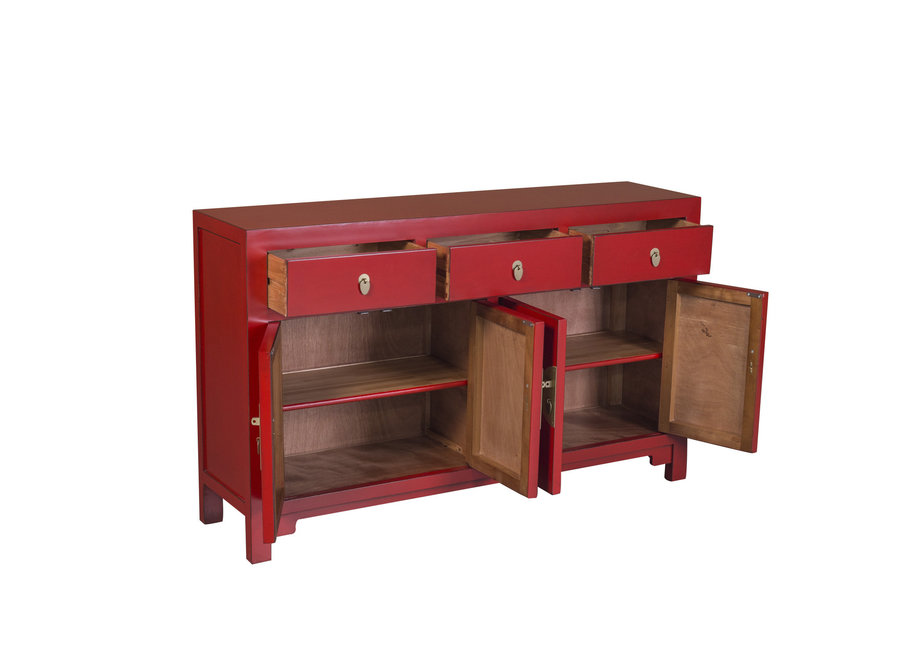 Chinese Sideboard Lucky Red W140xD35xH85cm - Orientique Collection