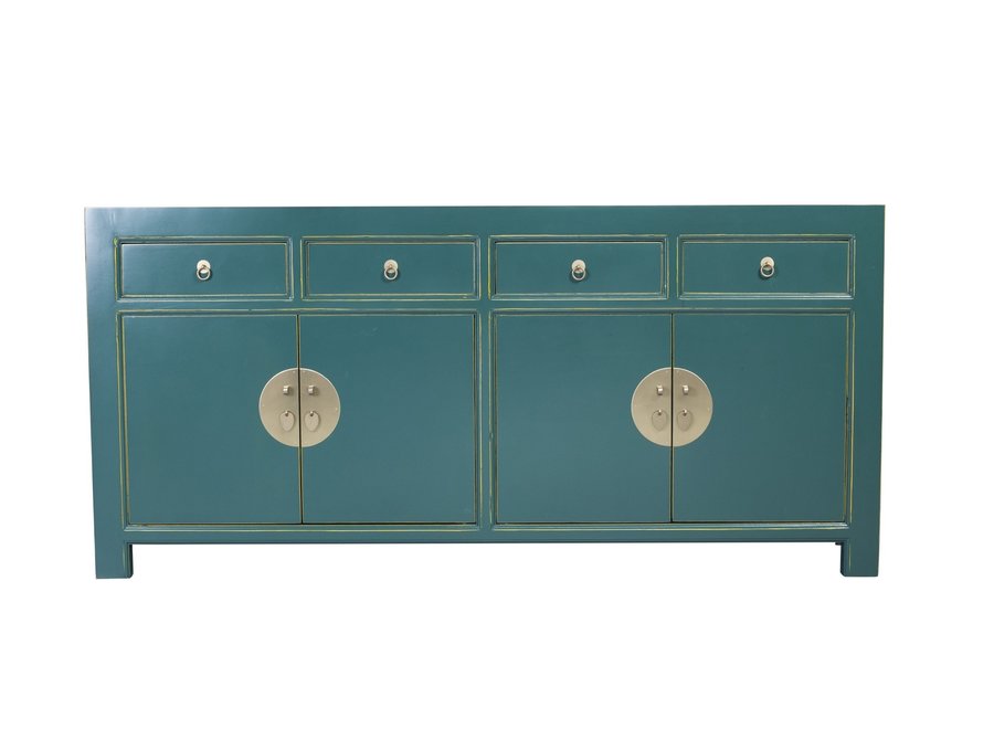 Buffet Chinois Bleu Sarcelle L180xP40xH85cm