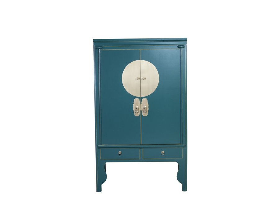 Armario de Bodas Chino Verde Azulado - Orientique Colección An100xP55xAl175cm