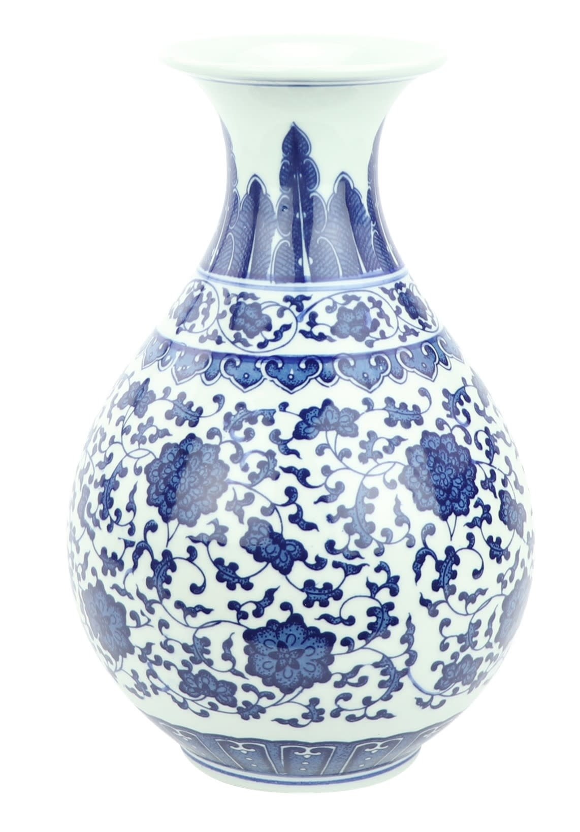 ArogGeld Cojín De Almohada De Porcelana Azul Y