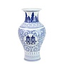 Chinese Vase Porcelain Blue White Double Happiness D20xH32cm