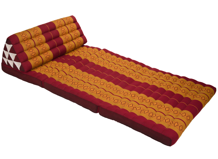 Thai Cushion Three-fold 80x190cm Triangle Cushion XXXL 8 Roll Seat