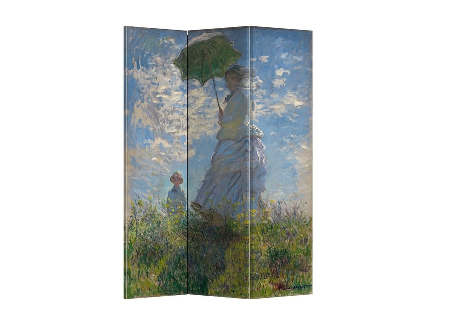 Room Divider L120xH180cm The Woman White the Parasol Claude Monet