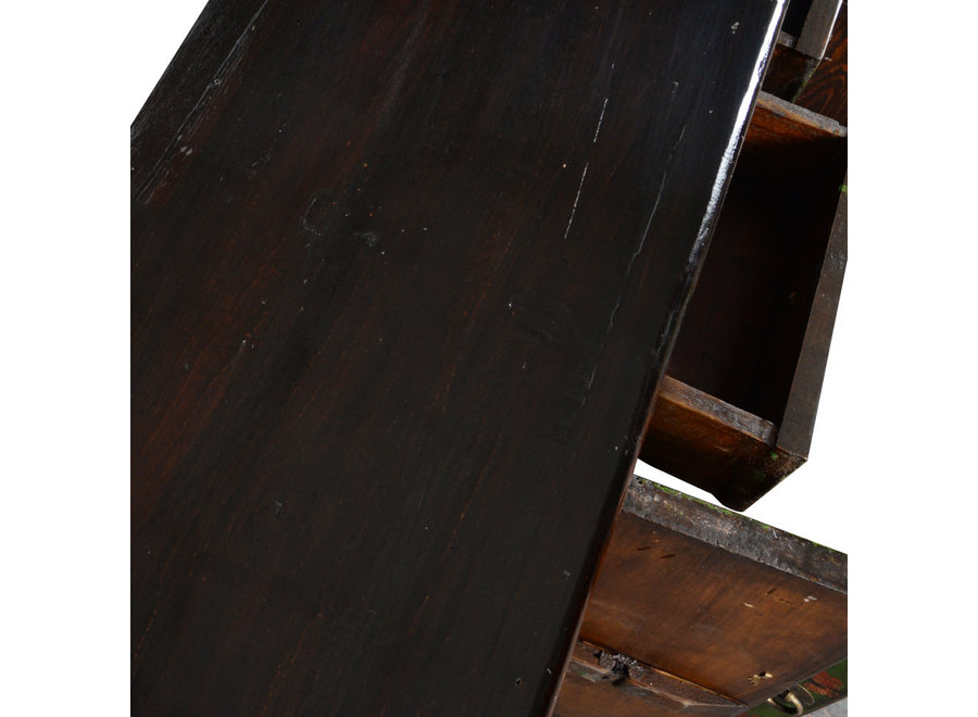 Antikes Chinesisches Sideboard Handbemalt B148xT39xH86cm