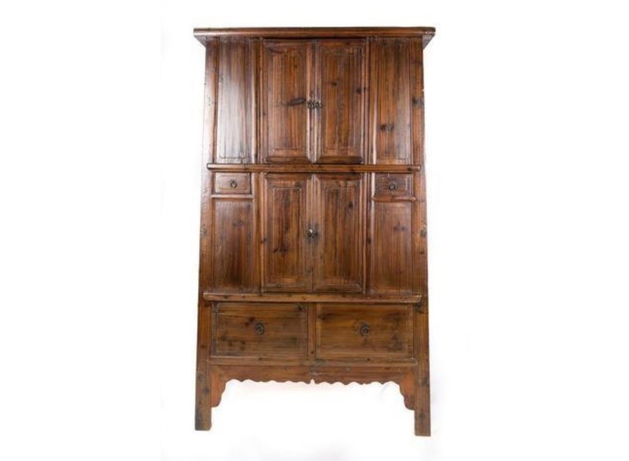 Antiker Chinesischer Schrank Groß B119xT64xH207cm