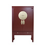 Armoire de Mariage Chinoise Scarlet Rouge - Orientique Collection L100xP55xH175cm