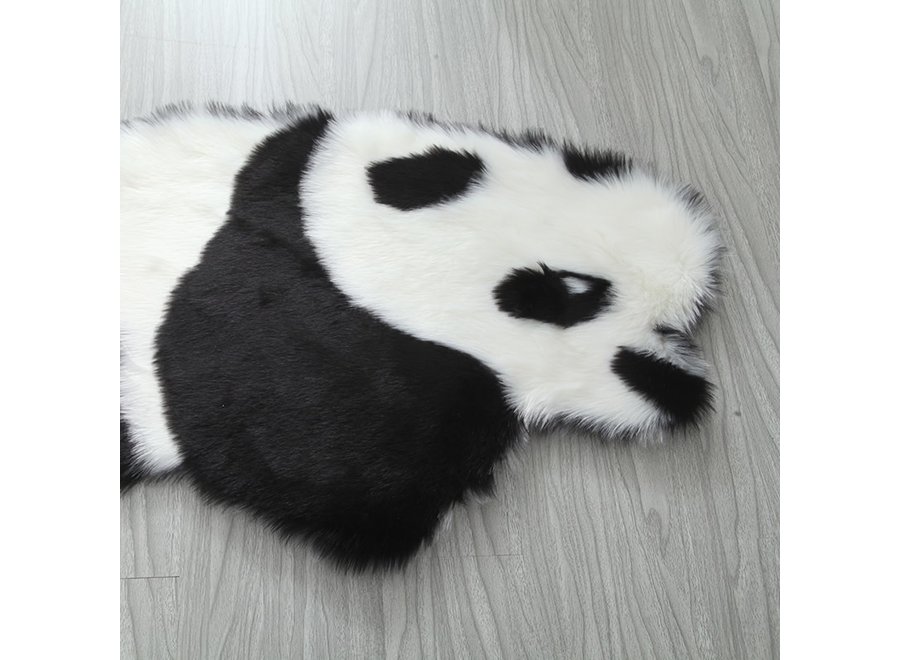 Fine Asianliving 100% Genuine Real Sheepskin Rug Panda 60x90cm
