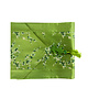 Fine Asianliving Chinese Table Runner 33x190cm Blossoms Green