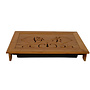 Tea Tray Bamboo with Chinese Characters &quot;Tea Time&quot; W46xD30xH5cm