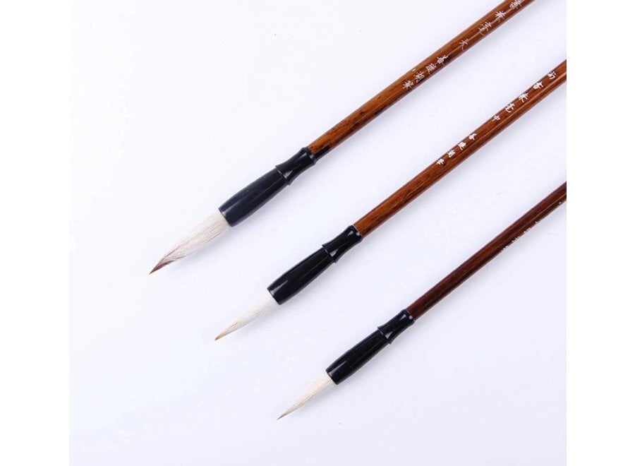 Fine Asianliving Chinese Calligraphy Brush L Set/3