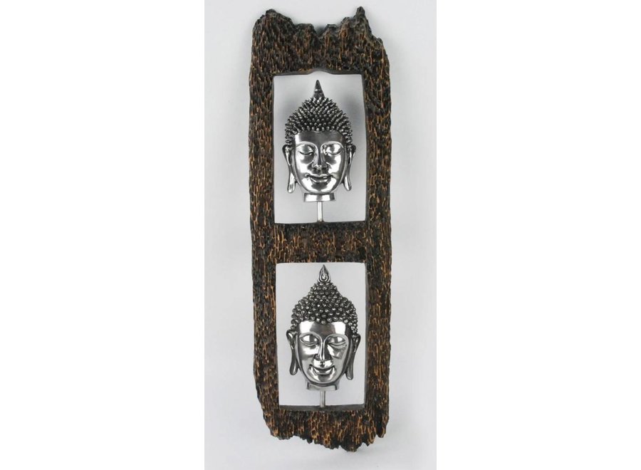 Fine Asianliving Buddha Head Wall Decoration