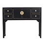 Mesa Consola China Ónix Negro - Orientique Colección An100xP26xAl80cm