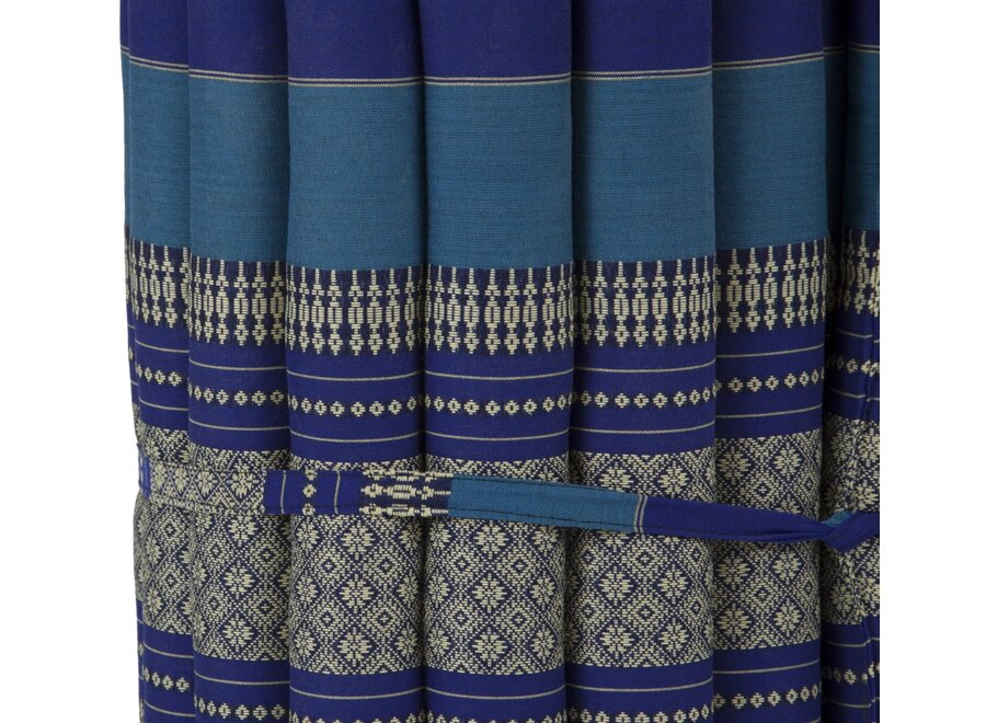 Thai Mat Rollable Mattress 190x50x4.5cm Ocean Blue