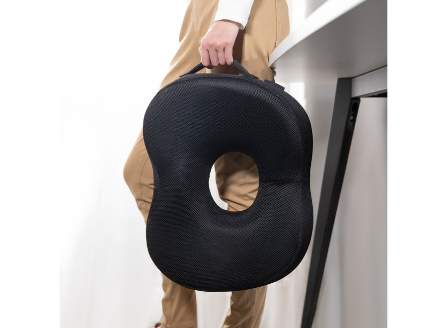 Sitzkissen Bürostuhl – 100 % Memory Foam Kissen 45 x 40 x 9,5 cm