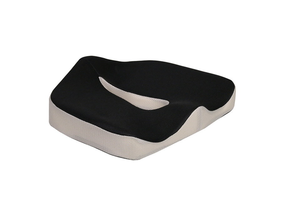 Cuscino ortopedico ventilato in memory foam rinforzato con gel 45x38x13/7cm