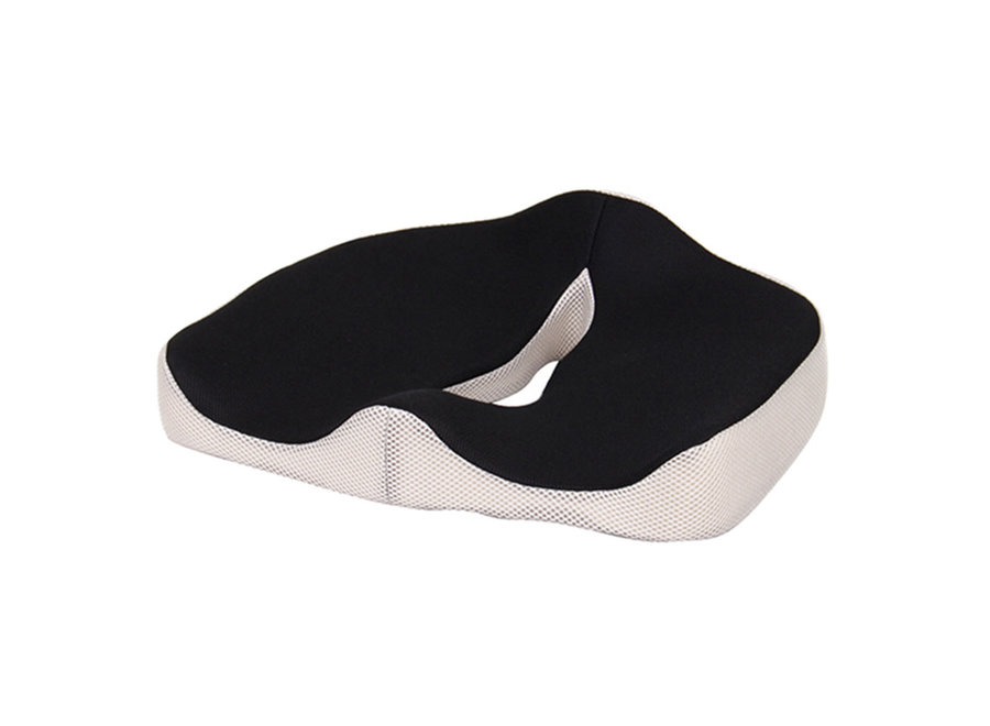 Gel Enhanced Memory Foam Ventilated Orthopedic Seat Cushion 45x38x13/7cm