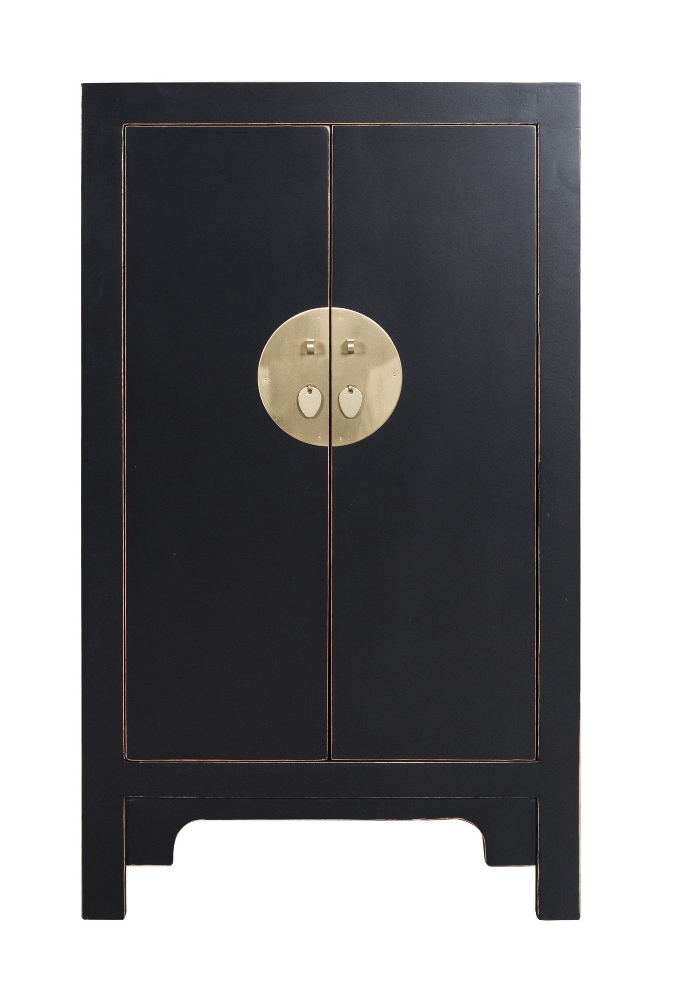 Armoire Chinoise Noire Palazzo INT – Style Feng Shui – 60x142x30 Cm – Neuf