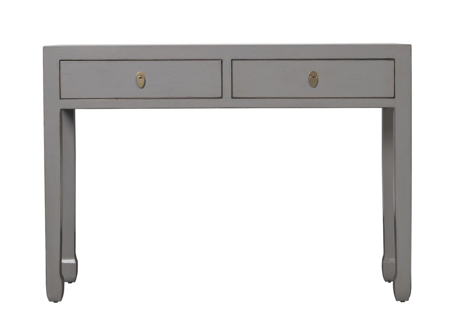 Consolle Cinese Grigio Pastello Orientique Collezione L120xP35xA80cm