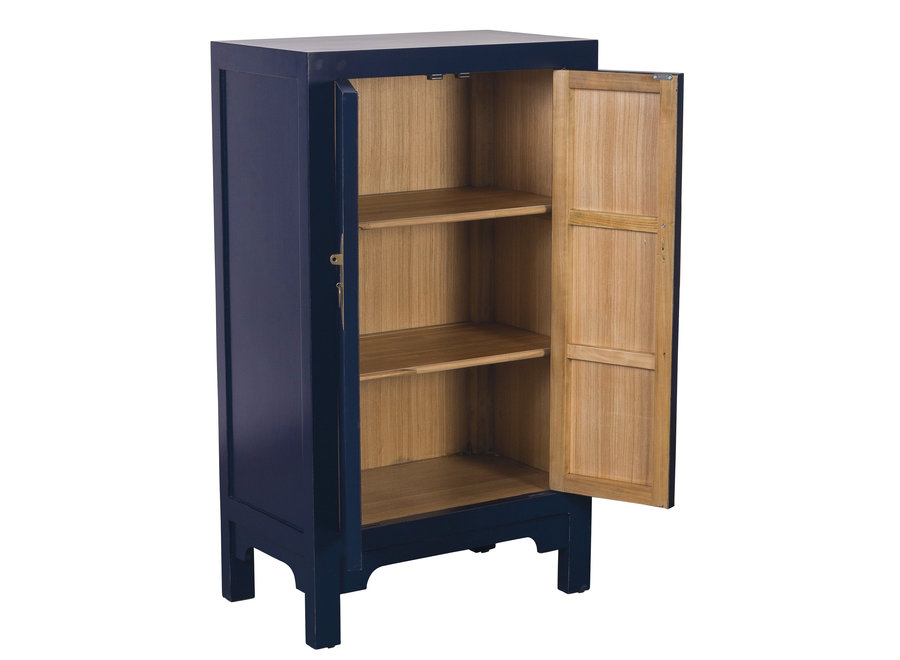 Chinese Cabinet Midnight Blue - Orientique Collection W70xD40xH120cm