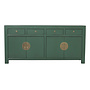 Chinesisches Sideboard Kieferngrün B180xT40xH85cm