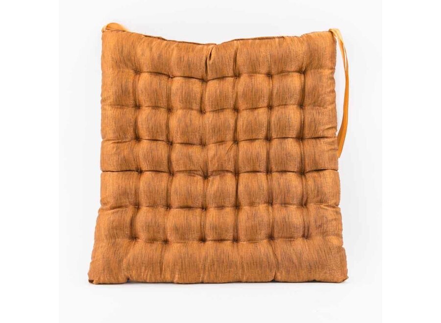 Chinese Seat Cushion Silk Honing