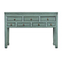 Antique Chinese Console Mint Green W130xD45xH89cm