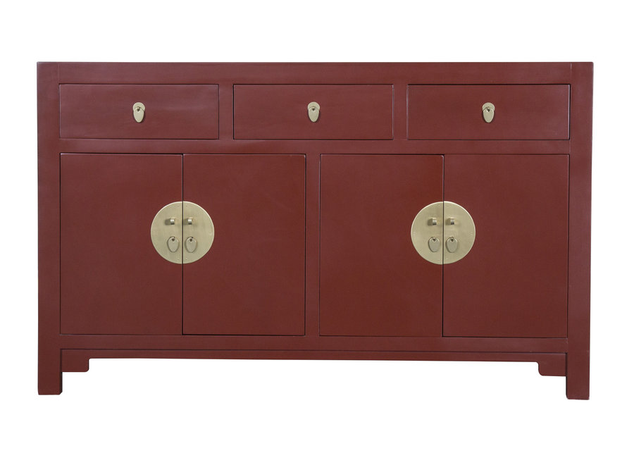 Buffet Chinois Scarlet Rouge - Orientique Collection L140xP35xH85cm