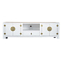Chinese TV Cabinet White with Bamboo W190xD56xH56cm