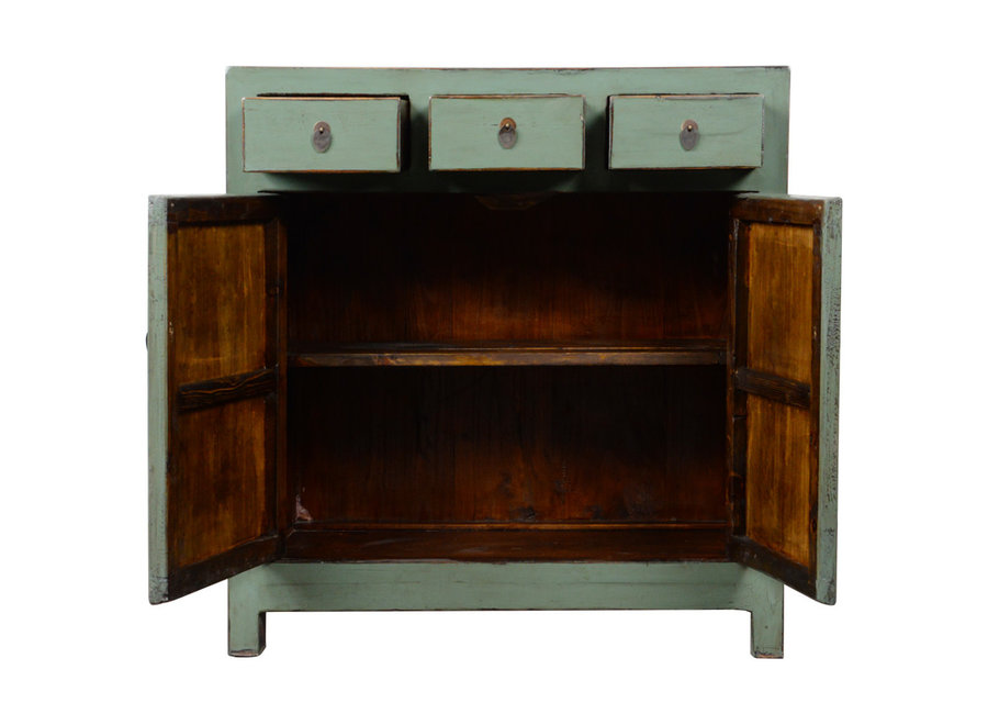 Antique Chinese Sideboard Mint High Gloss W102xD40xH107cm