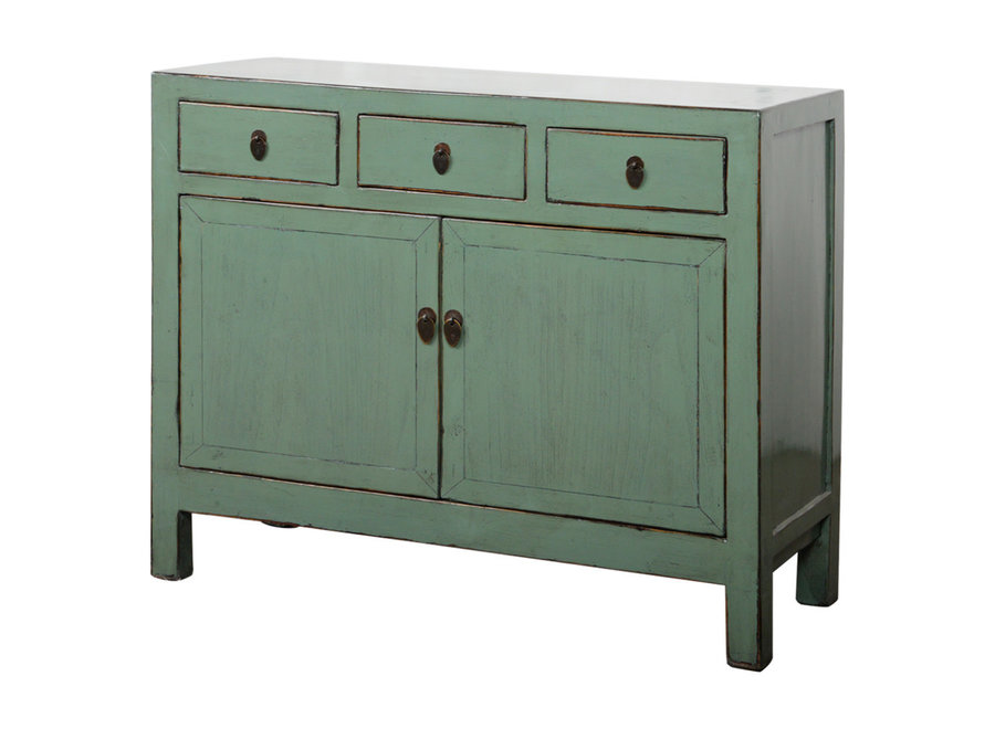 Aparador Chino Antiguo Menta Alto Brillo A107xP40xAlt105cm