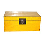 Baule Cassapanca Cinese Antica Gialla Lucida L91xP60x47cm