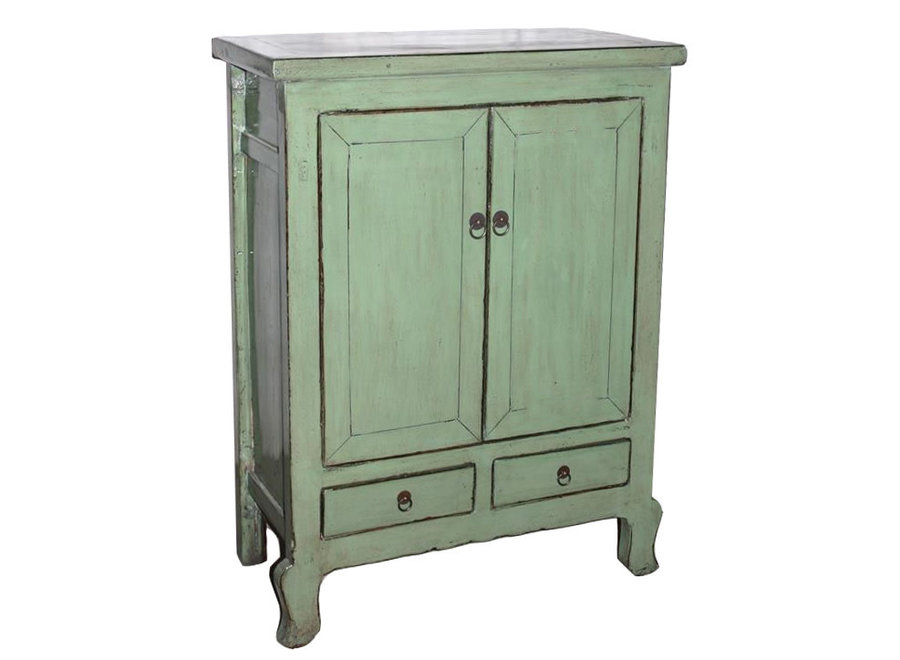 Antique Chinese Cabinet Mint High Gloss W85xD43xH115cm