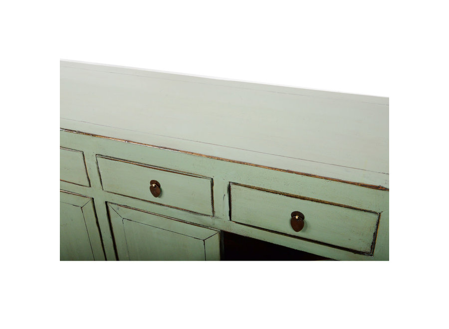 Credenza Cinese Antica Menta Lucida L155xP39xA95cm