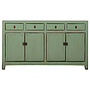 Antique Chinese Sideboard Mint High Gloss W157xD40xH90cm