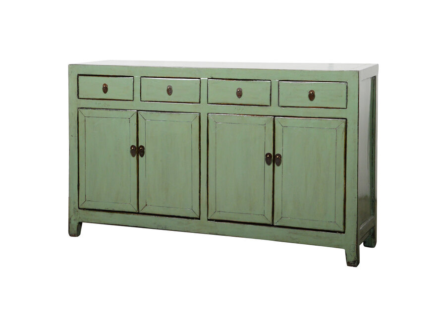 Antikes Chinesisches Sideboard Mint Hochglanz B157xT40xH90cm
