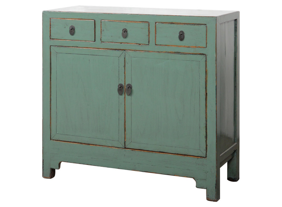 Credenza Cinese Antica Menta Lucida L101xP40xA96cm