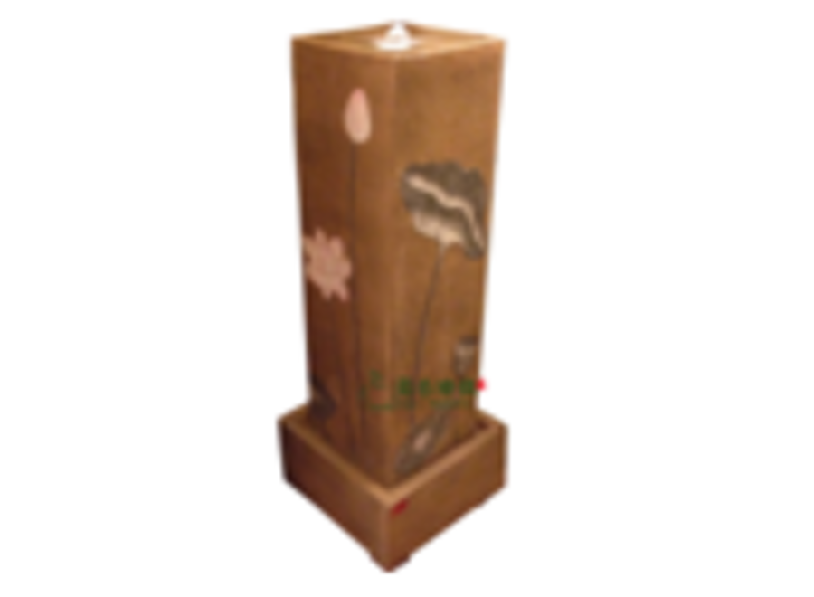 Lotus Fountain with Mist, Water and Lights Fine Asianliving