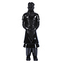 Terracotta Warrior Statue General Black W17xD15xH48cm