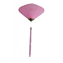 Chinese Lamp Rose Pink Silk D50xH30cm