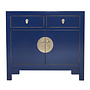 Chinese Cabinet Midnight Blue - Orientique Collection W90xD40xH80cm