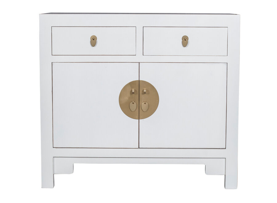 Chinese Cabinet Snow White - Orientique Collection L90xW40xH80cm